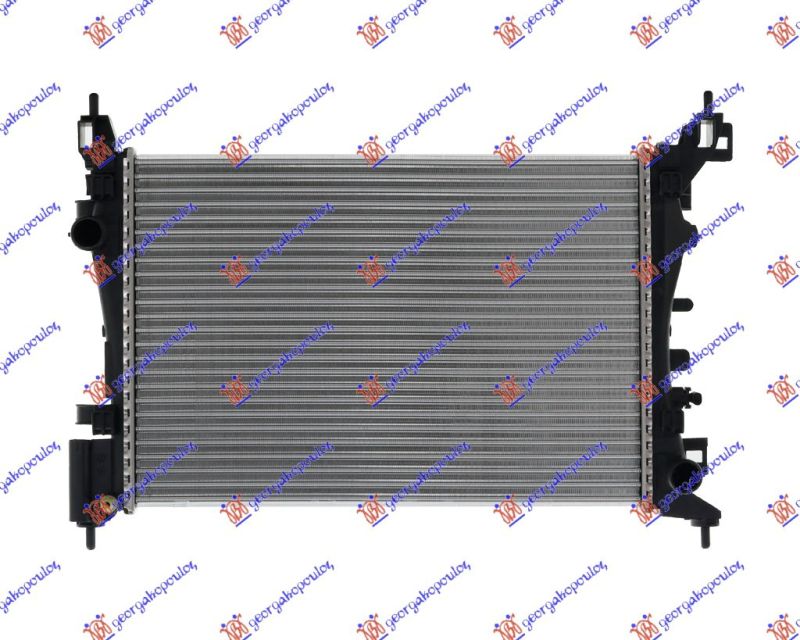 Hladnjak motora benzin +/- a/c (54X37,8X2,4)