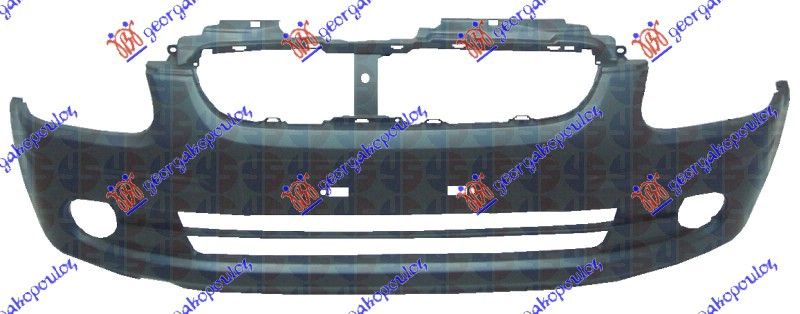 Prednji branik grundiran -03 (SA MAGLENKAMA)