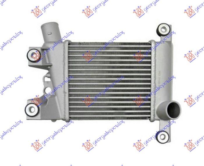 Hladnjak interkulera 2.5 td (225X215X62) potpuno aluminijski