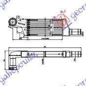 Hladnjak interkulera 1.3-1.7 cdti (279X127X46) z13
