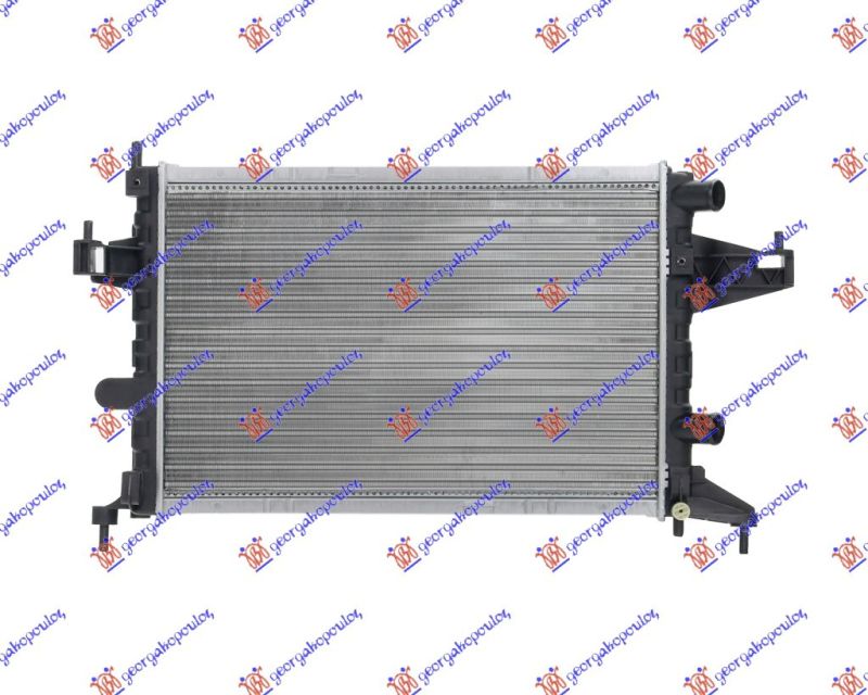 Hladnjak motora 1.0–1.2–1.4 ručni +/-ac (54X38) (MAHLE BEHR)