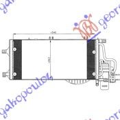 Hladnjak klime 1.3-1.7 cdti (54×26) 03-