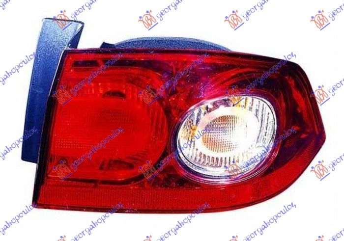 Štop lampa vanjska 5d 05- (E)