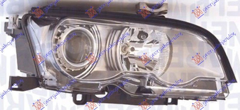 Far marelli 01-03 xenon krom