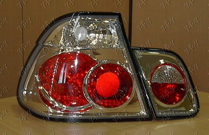 Štop lampi (SET) LED dimljene