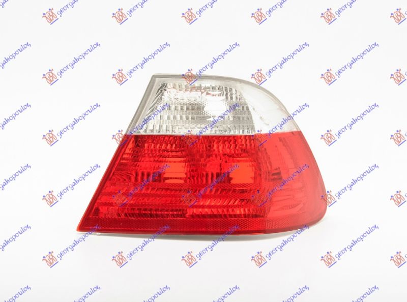 Štop lampa vanjska bijela (E)