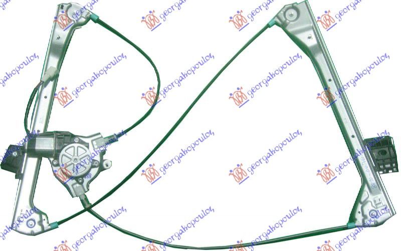Podizač prednjeg prozora električni 2 vrata (COUPE)