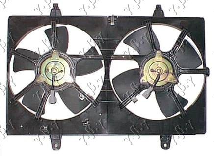 Ventilator hladnjaka dual komplet (BENZIN)