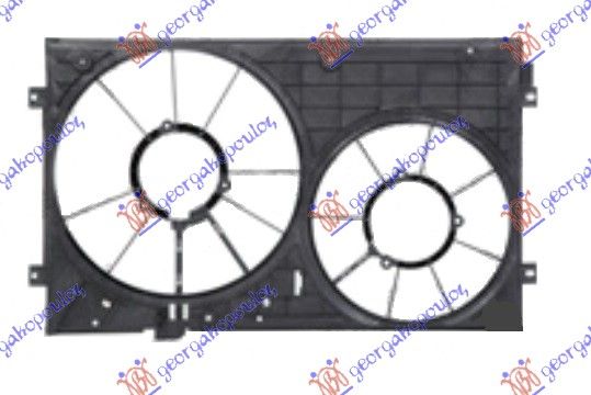Kućište ventilatora (DUPLO) benzin-dizel