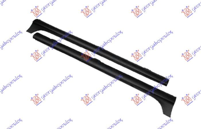 Plastični prag vrata (ROCKER PANEL) set (GTI)