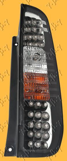 Štop lampa crna 3v LED