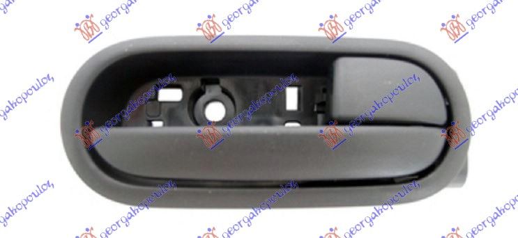 Stražnja unutarnja ručka crna
