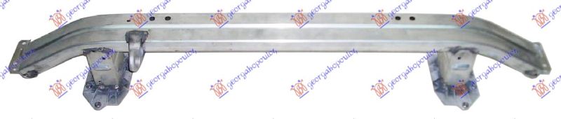 Šina prednjeg branika aluminijska