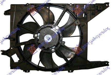 Ventilator hladnjaka benzin-dizel +a/c (400 MM)