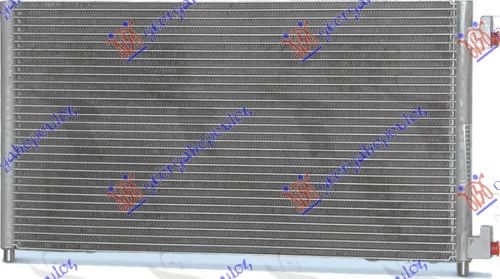 Hladnjak klime 1,2i 8v-16v (55,9×31) t.mar.-00