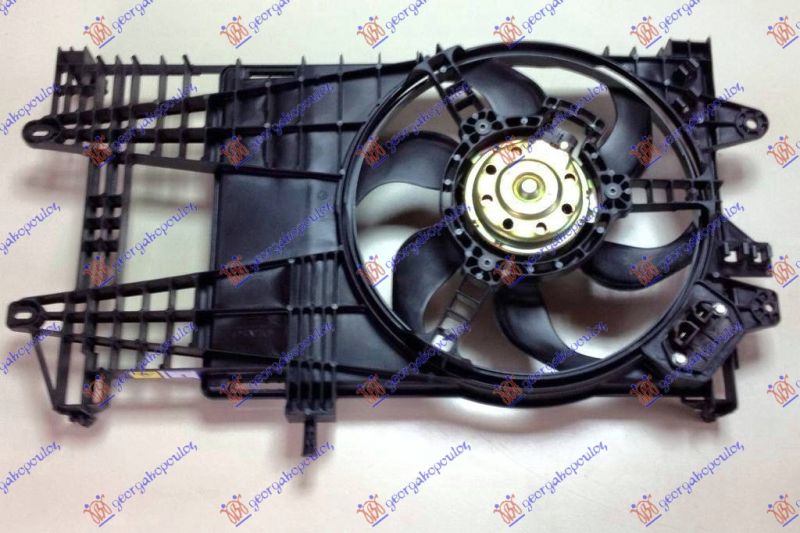 Ventilator hladnjaka komplet +a/c -02 marelli tip