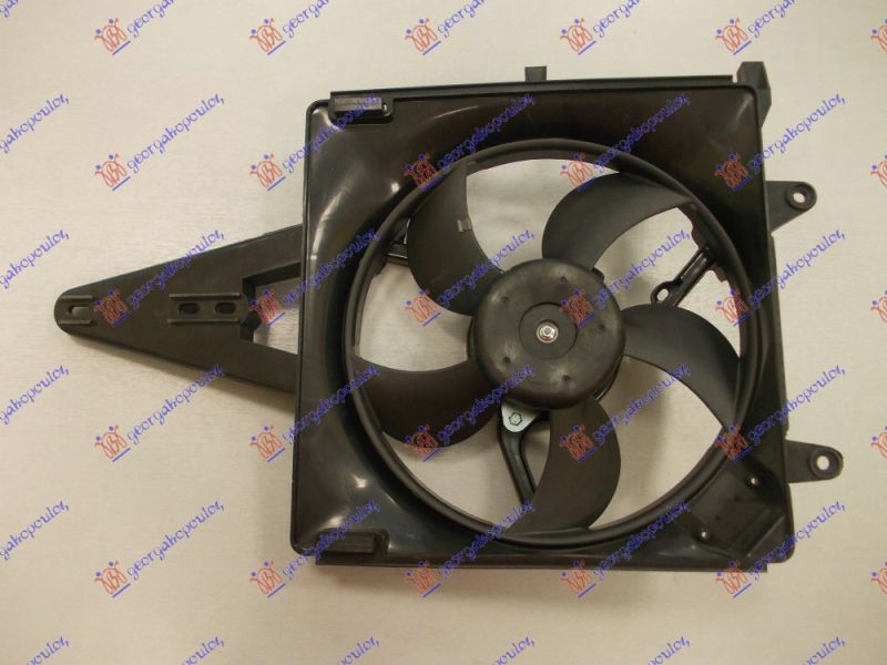 Ventilator hladnjaka komplet (BENZIN/DIZEL) (+KLIMA)