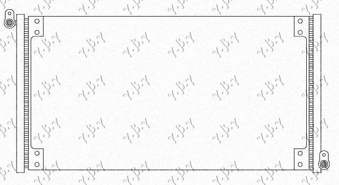 Hladnjak klime 1,2-1,6 16v (54,7×31×1,8) 01-