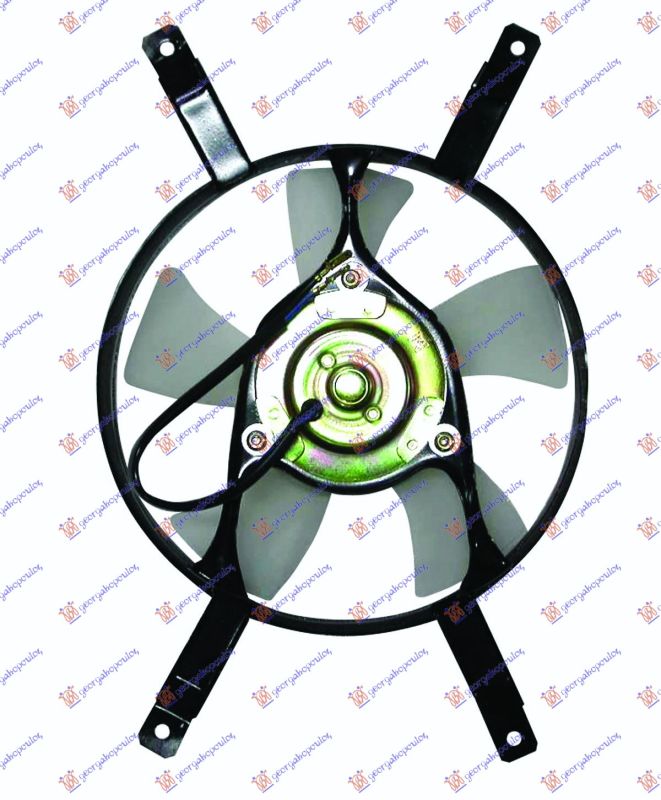 Ventilator hladnjaka komplet (-AC) 1.2-1.5 benzin-dizel