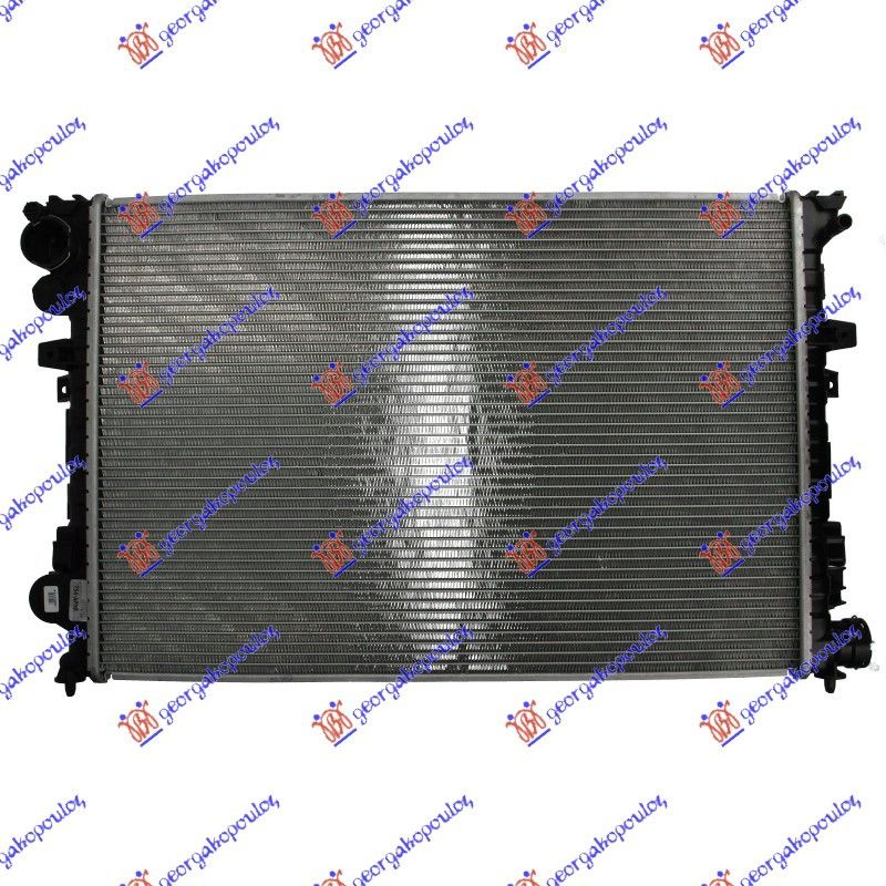 Hladnjak motora 1.6-1.8-2.0 benzin + klima (67X47X23) (VALEO CLASSIC)