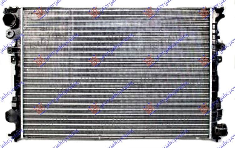 Hladnjak motora 2.0 hdi +/- klima (67X44,6X27) bez ventila