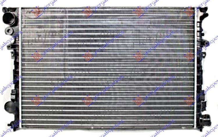 Hladnjak motora 2.0 hdi +/- klima (67X44,6X27) bez ventila (VALEO CLASSIC)