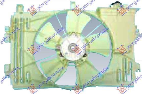 Ventilator hladnjaka komplet benzin (S KOPČOM)