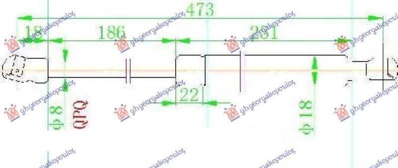 Amortizer gepeka (470L-480N)