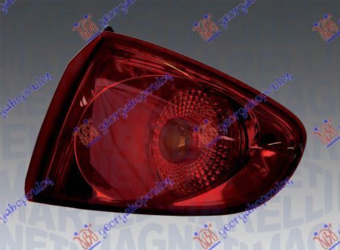 Štop lampa 09- crvena marelli