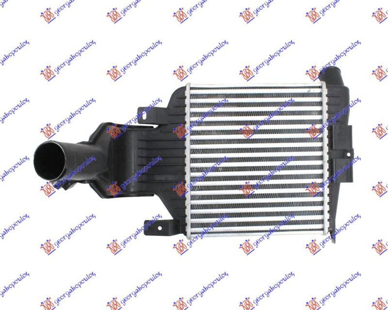 Hladnjak interkulera 1.6-2.0 turbo benzin (230X260X400)