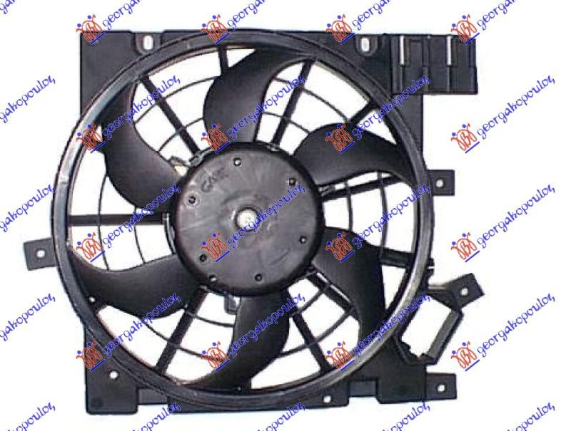 Ventilator klime komplet (1.3/1.7/1.9 CDTI/2.0 OPC)