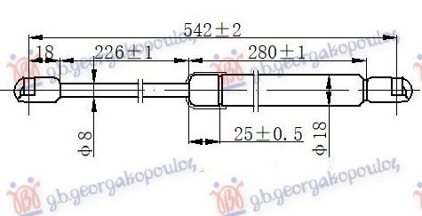 Amortizer haube (543L-310N)