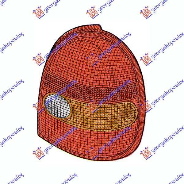 Štop lampa 3 vrata