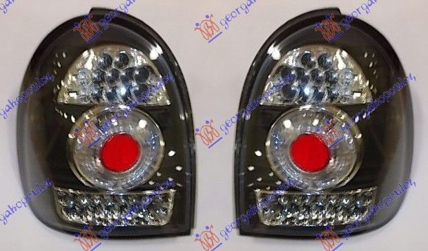 Štop svjetlo crni LED