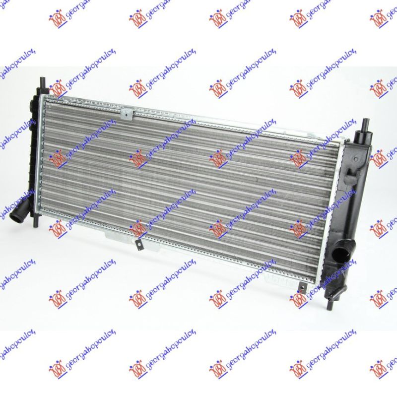 Hladnjak motora 1.2–1.4 +klima (68X27,5) (DIJAGONALNI)