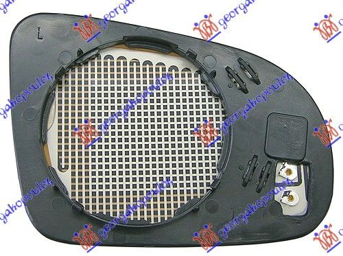Staklo retrovizora  električni  grijano