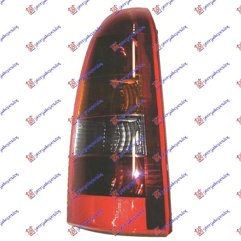 Štop lampa zatamnjena karavan (ŽUTI KUT) (E)