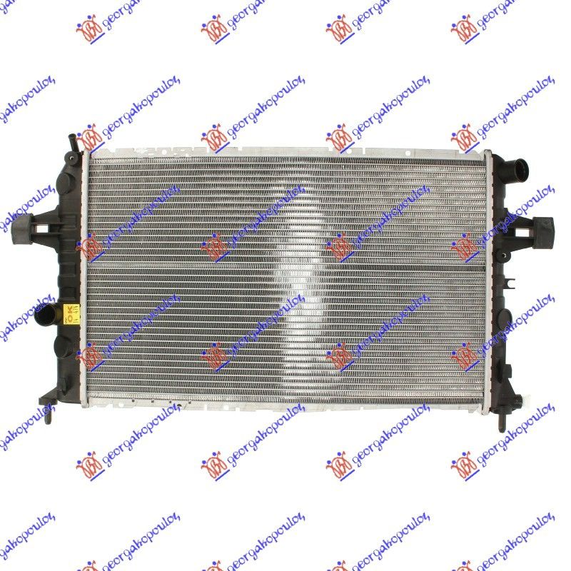Hladnjak motora 1.7 td dizel +/- klima (600X370) (MOTOR X17DTL)