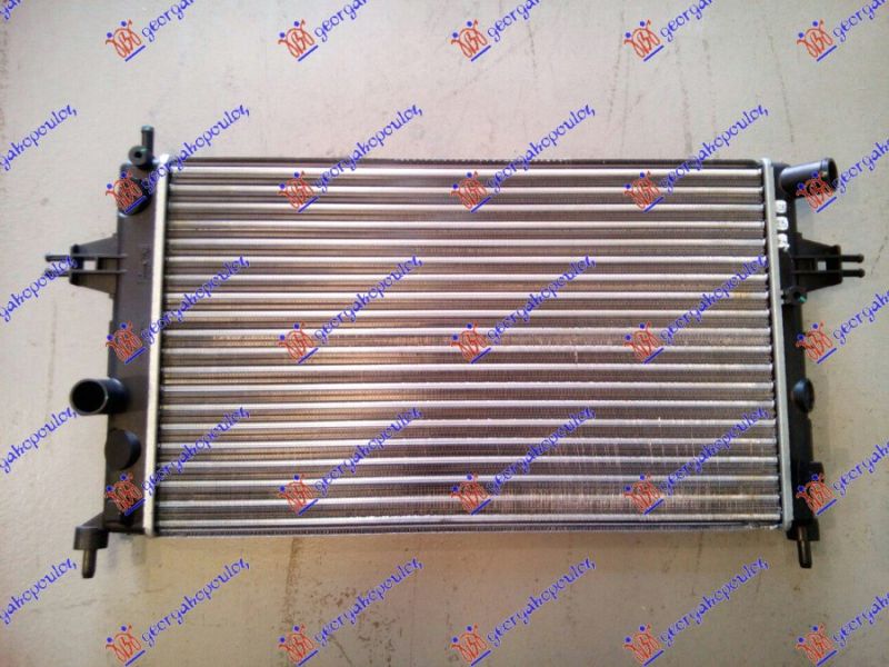 Hladnjak motora 1.4–1.6–1.8 benzin + klima (610X378) (VALEO)