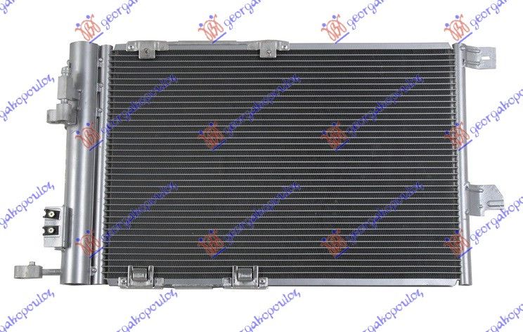 Hladnjak klime sklop -02 m/a (54×38,2×1,6) (CRIJEVO-FILTER ISTA STRANA)