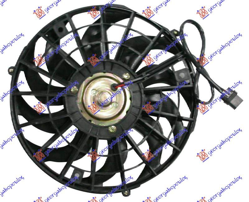 Ventilator klime komplet (BENZIN/DIZEL) 95-