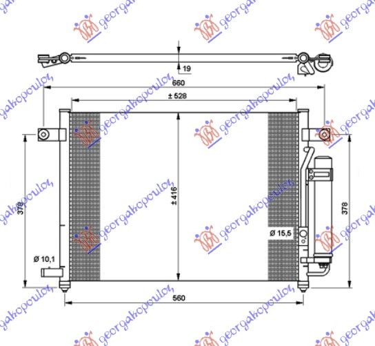 Hladnjak klime 1,2 benzin (540×415)