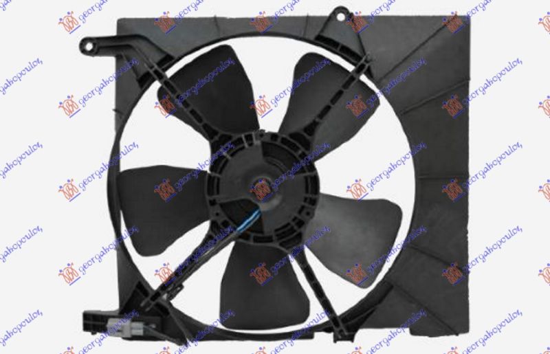 Ventilator hladnjaka komplet za 049506310/6320