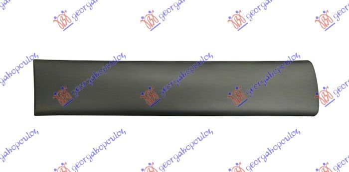 Lajsna kliznih vrata mat crna (145 MM)