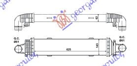 Hladnjak interkulera 2.1 - 3.0 cdi (62.5X143X62)