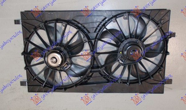 Ventilator hladnjaka komplet benzin-dizel double