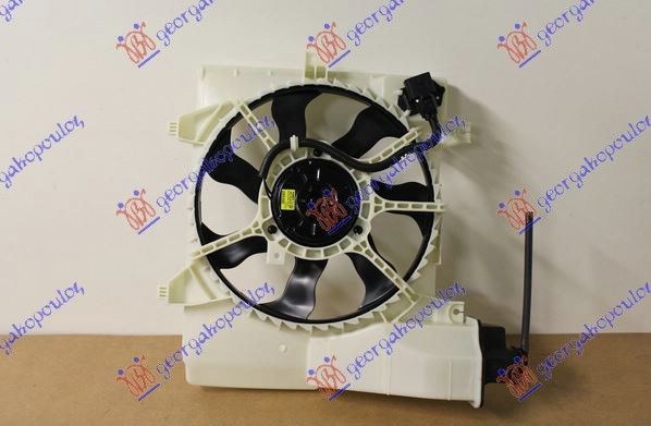 Ventilator hladnjaka komplet benzin (SA SPREMNIKOM)