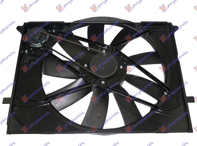 Ventilator hladnjaka komplet (530 MM) (2 PINA)