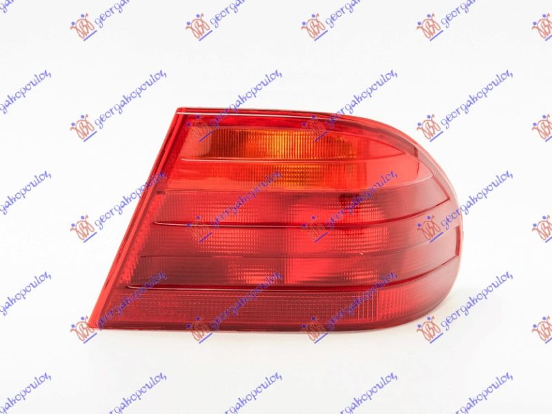 Štop lampa vanjska crvena