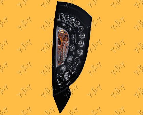 Štop lampi (SET) crne LED